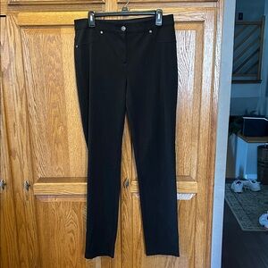 Chico's Classic Black Straight Leg Pants
